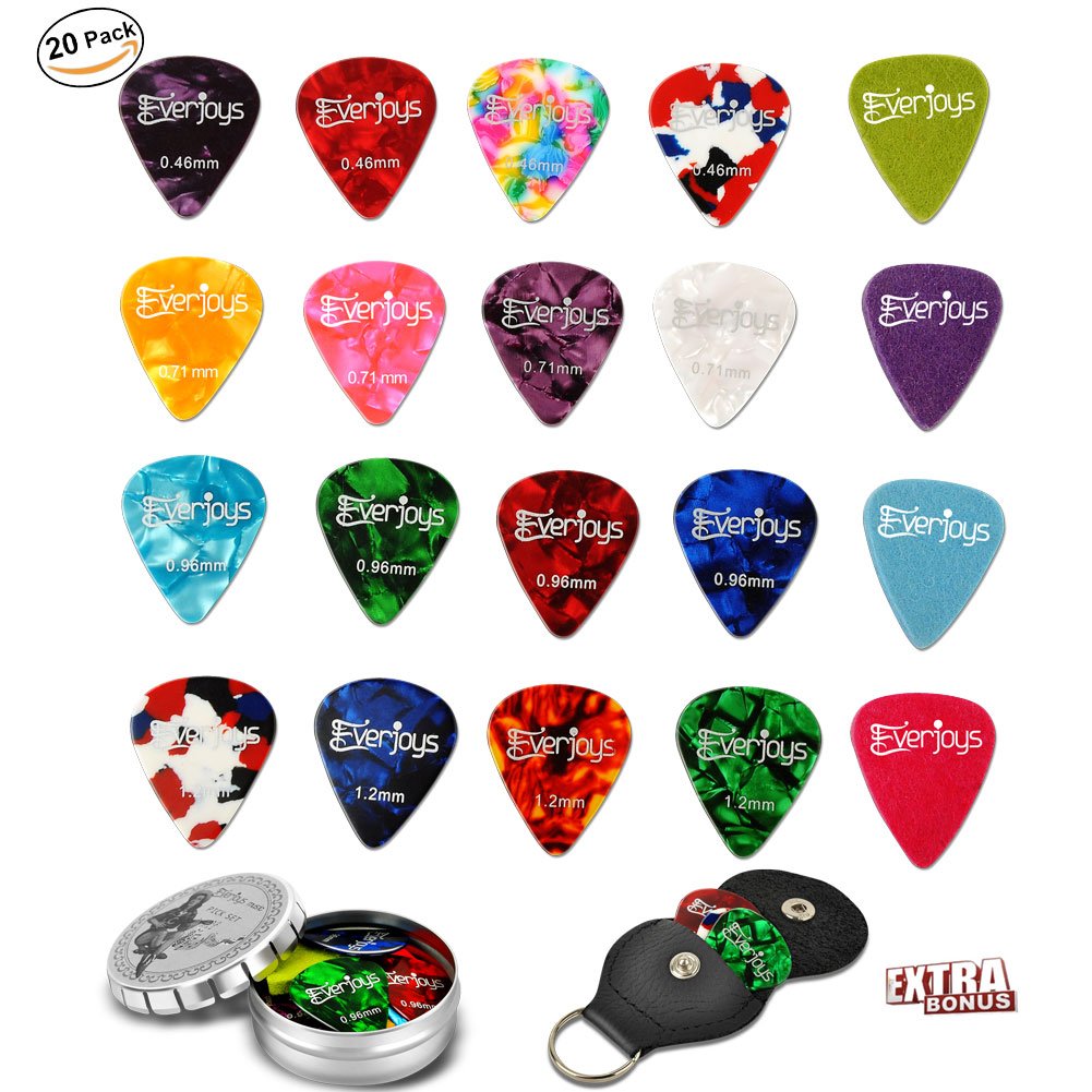 Palhetas para guitarra 20Pack